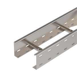 6311225 Obo WKLG 1120 A4 Weitspannkabelleiter gelochter Seitenho Produktbild front M