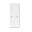 113611 Isoled Endkappe EC66 Aluminium weiß RAL9010 für Profil 2SIDE, 2 STK, i Produktbild