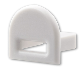 112787 Isoled Endkappe EC38 für SURF12 BORDERLESS FLAT mit COVER5, mit Kabeldu Produktbild front M