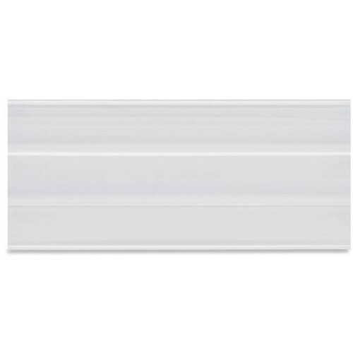 885-570 Wago Abdeckprofil 1 m lang, transparent Produktbild Front View L