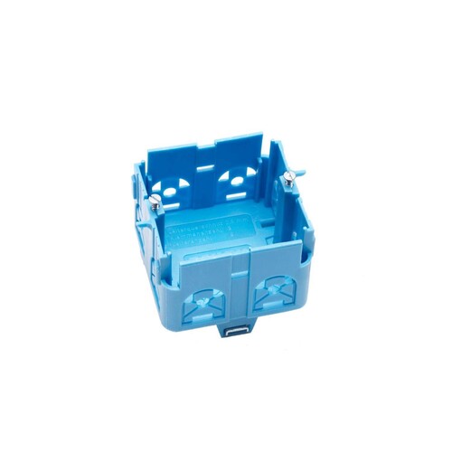 6133583 Rehau BK GD Geräteeinbaudose SIGNO blau Polyamid Produktbild Front View L