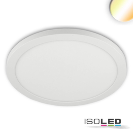 114029 Isoled LED Aufbau/einbauleuchte Slim Flex 24W,weiß,Color Switch,2040lm Produktbild