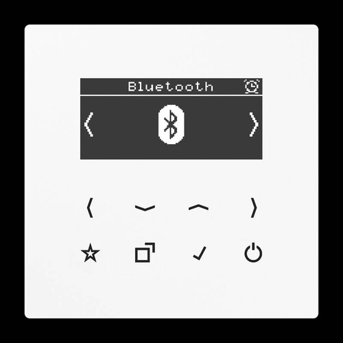 DABLSBTWW Jung Smart Radio DAB+ mit Bluetooth Produktbild Front View L