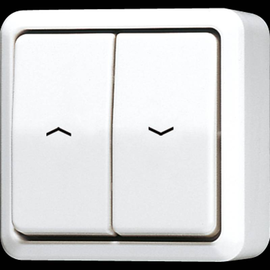 609VAWW Jung Jalousie Wippschalter 10 AX 250 V ~ Produktbild front M