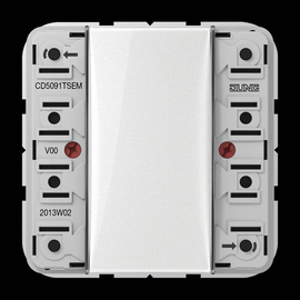 CD5091TSEM Jung KNX Tasts.-Erweiterungsm.Univ.1fach Produktbild front M