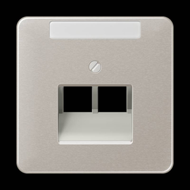 CD569-2NAUAPT Jung Abdeckung f. IAE/UAE-Anschlussdose Produktbild front M