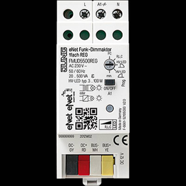 FMUD5500REG Jung Funk LED Universaldimmer REG 1-kanalig Produktbild front M