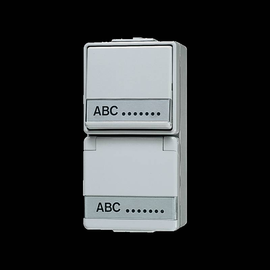 676NAW Jung SCHUKO® Steckdose mit Wechselschalter Produktbild front M