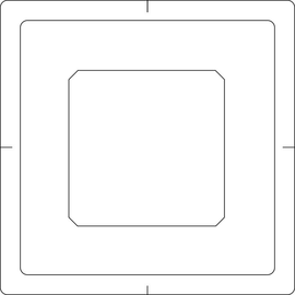 80KLEFO Jung Klebefolie für Funk-Wandsender Produktbild front M