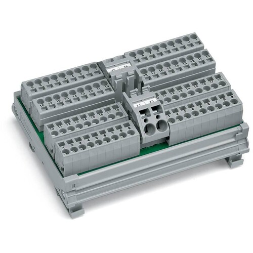 288-837 Wago Potentialverteilermodul,4 Potentiale,mit je 19 Klemmstellen Produktbild