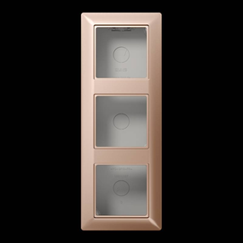 AS583ACH Jung Aufputz Kappe 3fach Produktbild front M