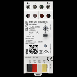 FMJ50700REG Jung Funk Jalousie Aktor REG Produktbild front M