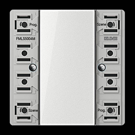 FMLS5004M Jung eNet Funk Wandsender Modul 4-kanalig Produktbild front M