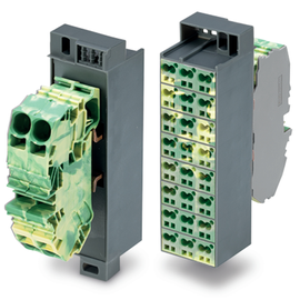 726-672 Wago Potentialblock,Aufdruck 1- 24,mit 2 Einspeiseklemmen inkl. Abschlu Produktbild