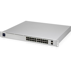 USW-PRO-24-POE Ubiquiti UniFi 24Port Gb Switch with 802.3bt PoE Layer3 SFP+ Produktbild