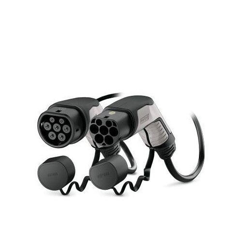 1627692 Phoenix Ladekabel Typ 2 32A 5m AC3p C-Line schwarz/grau 480V Produktbild Front View L