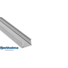 40500061 Barthelme Montageprofil 2.0 AQUALUC W:AVE (17,5 x 17,5mm) 1m Produktbild front M