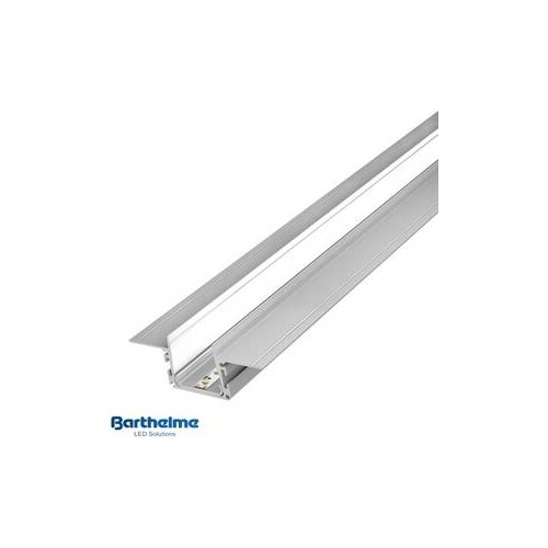 62394111 Barthelme Profil Unterputz Aluminium CATANIA 30 1m Produktbild Front View L