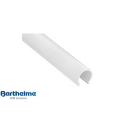 62395905 Barthelme Abdeckung Kunststoff GARGANO halbrund opalweiß 5m Produktbild front M