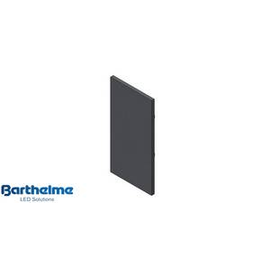 62398777 Barthelme Endkappen schwarz CATANIA 3060 Aluminiumprofil schraublos Produktbild