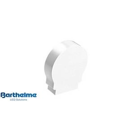 62399963 Barthelme Endkappen GARGANO Kunststoff weiss Produktbild front M