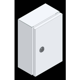 RM-2030/120 Mehler kompakter Wandschrank Kleinformat IP66 B200xH300xT120mm Produktbild