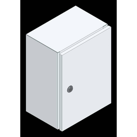 RM-3040/210 Mehler kompakter Wandschrank Kleinformat IP66 B300xH400xT210mm Produktbild