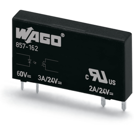 857-162 Wago Elementar-Solid-State- Relais,Eingangsnennspannung DC 60 V,Aus Produktbild