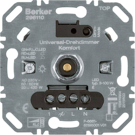 296110 Berker BERKER Universal Drehdimmer 420 W LED 100 W Produktbild