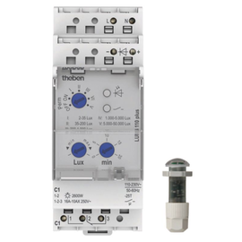 1100900 Theben THEBEN LUNA 110 plus EL mit Einbaulichtsensor Produktbild front M