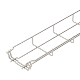 6000055 Obo GRM 35 100 A2 Gitterrinne GRM 35x100x3000 Edelstahl, rostfrei bla Produktbild