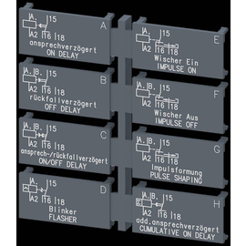 3RP29010A Siemens Schildersatz für Multifunktionsgerät, 1 W Schildersatz ( Produktbild front M