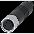 3SX56013GA05 Siemens Kupplung M8 mit Anschlussleitung 5m M8 Stecker 4-polig, Produktbild front S