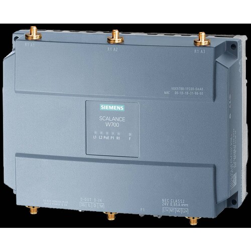 6GK5788-2FC00-0AB0 Siemens SCALANCE W788-2, IWLAN AP, 450 Mbit/s, 2xRadio,  Produktbild