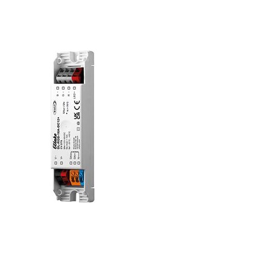 33000014 Eltako DL RGB 16A DALI LED Dimmer 16 A RGB Produktbild Front View L