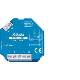 61100635 Eltako ETR61 230V Trennrelais 230V. 1 Schließer potenzialfrei 5A/250V Produktbild