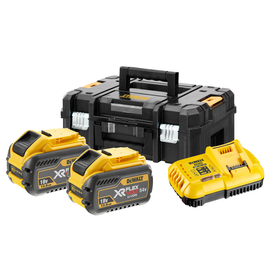 DCB118Y2T-QW DeWalt DCB118Y2T Akku Starter Set, 216 Wh Produktbild