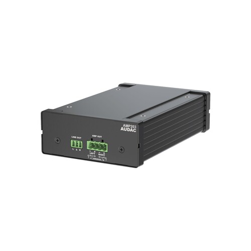 604567 Audac AMP203 Webbasierter Mini Stereo Verstärker Produktbild