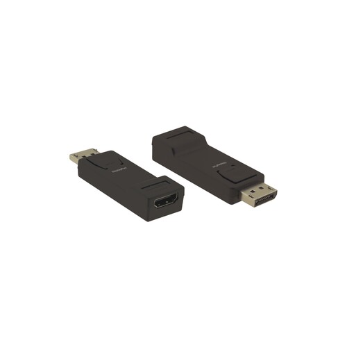 604856 Kramer AD DPM/HF DisplayPort (M) auf HDMI (F) Adapter Produktbild Front View L