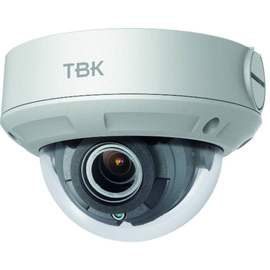 341701032 TBK Vision TBK IP Kamera Dome 2MP 2.8 12mm mit Motorzoom IP67 IK10 Produktbild