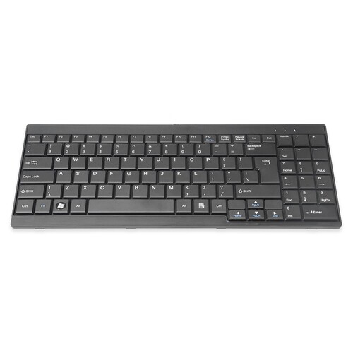 DS-72000US Digitus Tastatur passend für DIGITUS TFT Konsolen, US-Layout Produktbild Front View L
