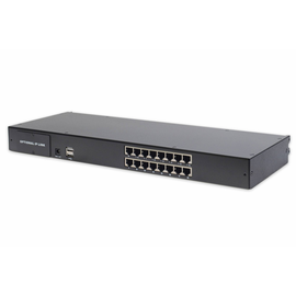 DS-72217 Digitus Modularer CAT 5 KVM Switch, 16-Port Produktbild