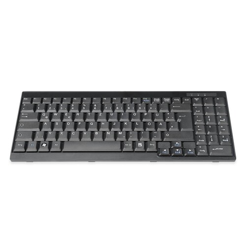 DS-72000GE Digitus Tastatur passend für DIGITUS TFT Konsolen, deutsches Layout Produktbild Front View L