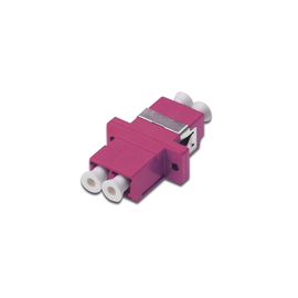 DN-96019-1 Digitus LC / LC Duplex Coupler, OM4, Farbe pink Produktbild