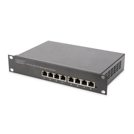 DN-95317 Digitus 10 Zoll 8 Port Gigabit Ethernet PoE switch Produktbild