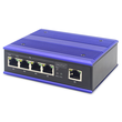 DN-650107 Digitus Industrieller 4 Port Fast Ethernet PoE Switch + 1 Uplink Port Produktbild