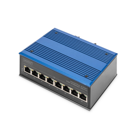 DN-650106 Digitus Industrieller 8 Port Fast Ethernet Switch Produktbild