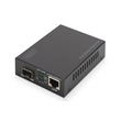 DN-82140 Digitus Gigabit PoE Medienkonverter, RJ45 / SFP, PSE Produktbild