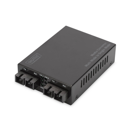 DN-82024 Digitus Fast Ethernet Multimode/Singlemode Media Converter SC Produktbild