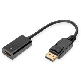 AK-340415-002-S Digitus Aktives DisplayPort auf HDMI Konverter Produktbild